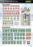 Jalite Marine Catalogue - Page 34 Safety Tie Tags & Signs For Yachts